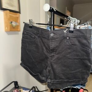 Levi's Black Jean Shorts